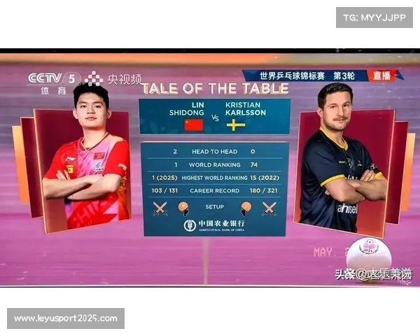 林诗栋对决瑞典卡尔森 男单外战成晋级关键一战