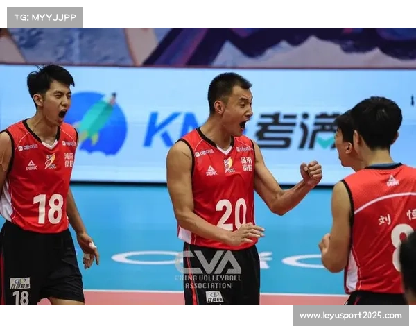 四川男排U18首战3-0胜福建，年轻队员气势如虹